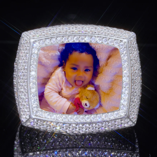 3D CUSTOM PICTURE ICED RING