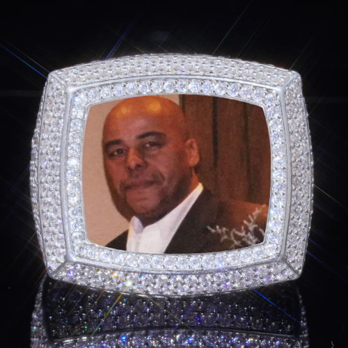 3D CUSTOM PICTURE ICED RING