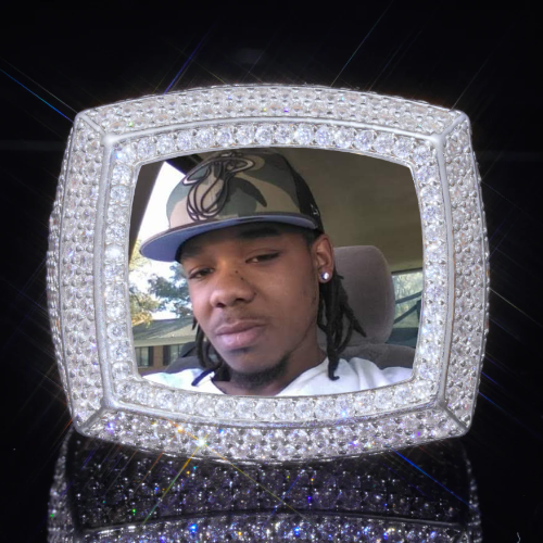 3D CUSTOM PICTURE ICED RING