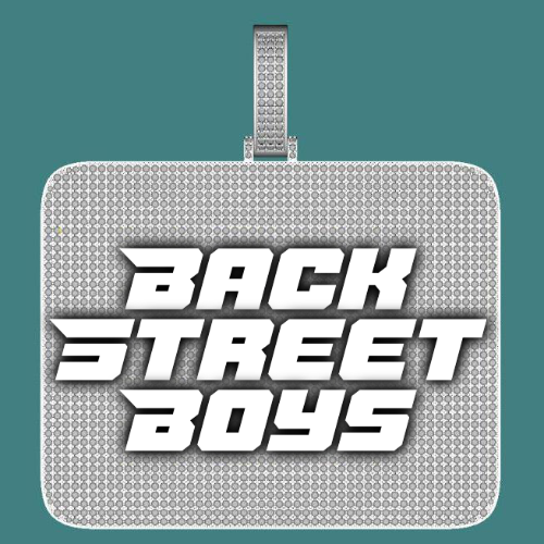 CUSTOM LETTER NECKLACE 3D BIG SQUARE