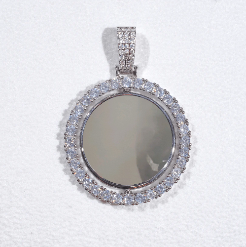 3D Spinning 2-Faced Custom Picture Pendant