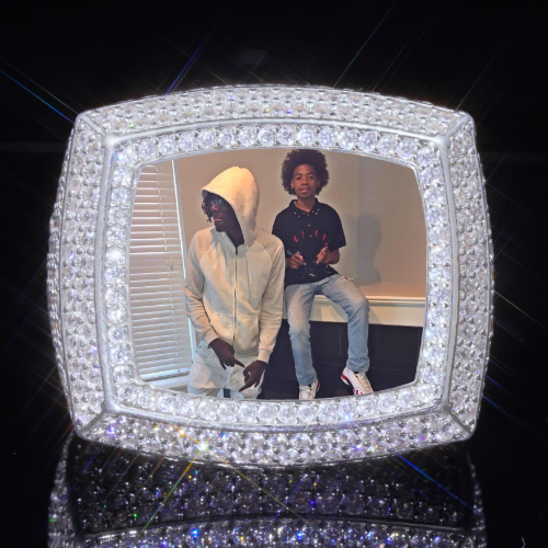 3D CUSTOM PICTURE ICED RING