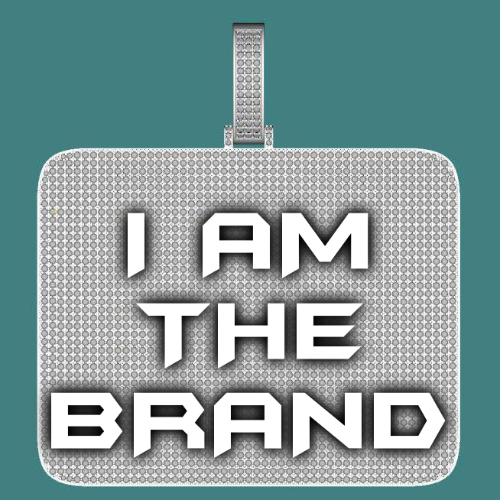 CUSTOM LETTER NECKLACE 3D BIG SQUARE