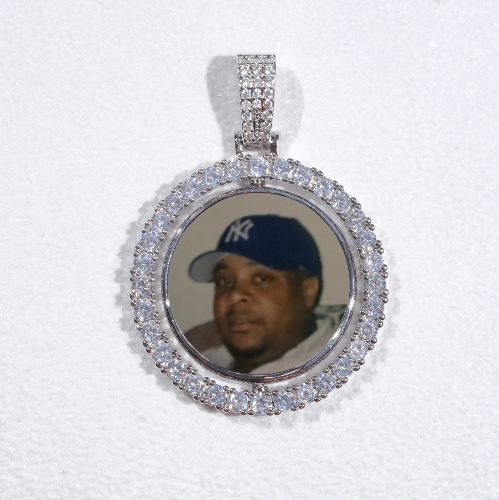 3D Spinning 2-Faced Custom Picture Pendant