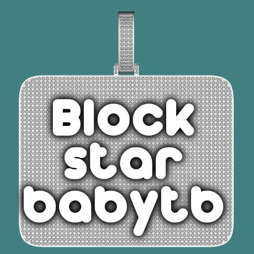 CUSTOM LETTER NECKLACE 3D BIG SQUARE