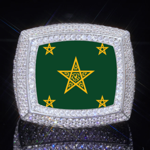 3D CUSTOM PICTURE ICED RING