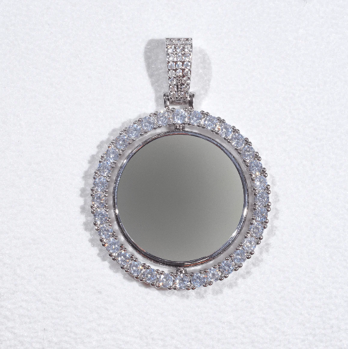 3D Spinning 2-Faced Custom Picture Pendant