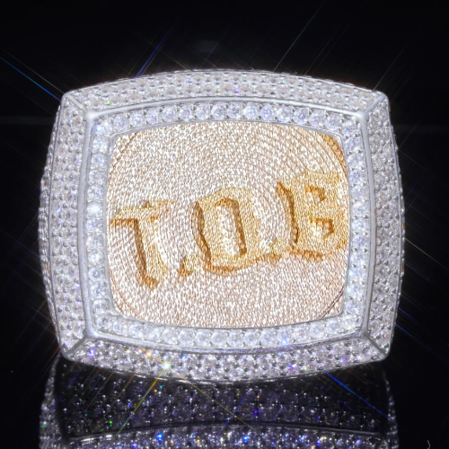 3D CUSTOM PICTURE ICED RING