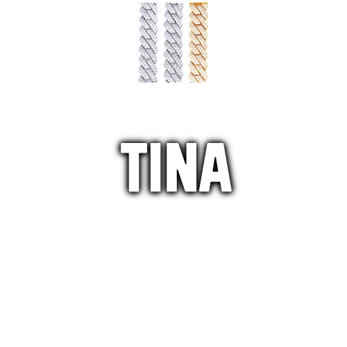 Custom Letters Baguette Two Layer Necklace