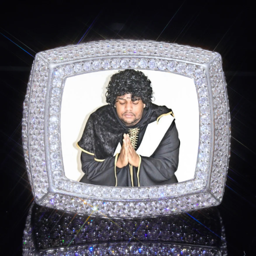 3D CUSTOM PICTURE ICED RING