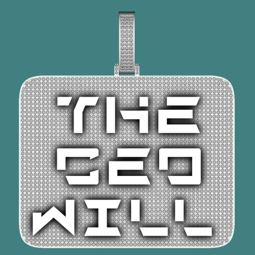 CUSTOM LETTER NECKLACE 3D BIG SQUARE