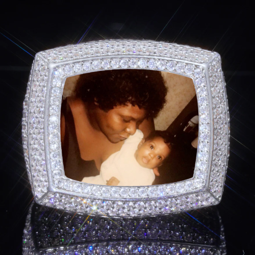 3D CUSTOM PICTURE ICED RING
