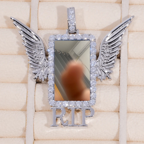 RIP WING 3D CUSTOM PICTURE PENDANT