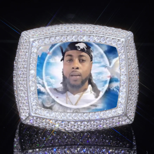 3D CUSTOM PICTURE ICED RING