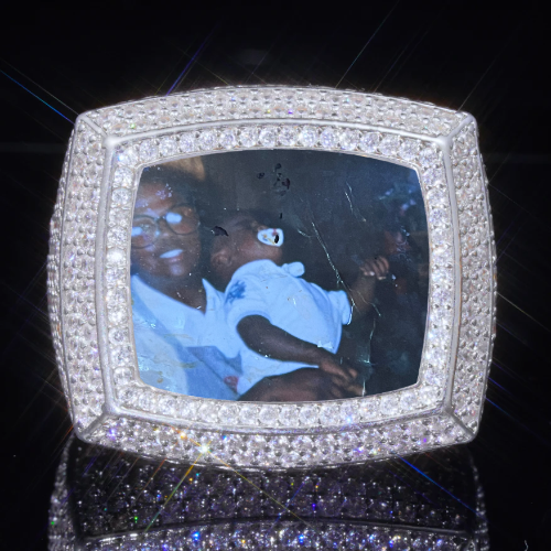 3D CUSTOM PICTURE ICED RING