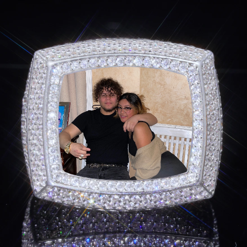 3D CUSTOM PICTURE ICED RING