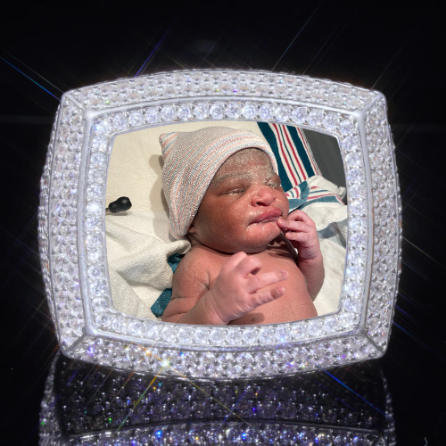 3D CUSTOM PICTURE ICED RING