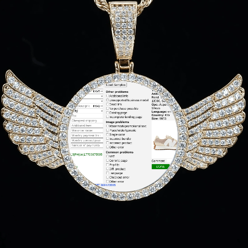 CUSTOM PICTURE PENDANT STYLE-4