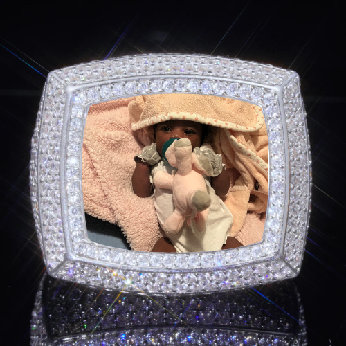 3D CUSTOM PICTURE ICED RING