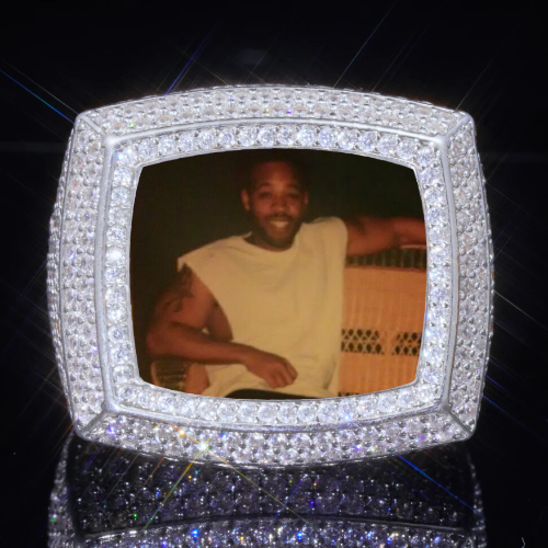 3D CUSTOM PICTURE ICED RING