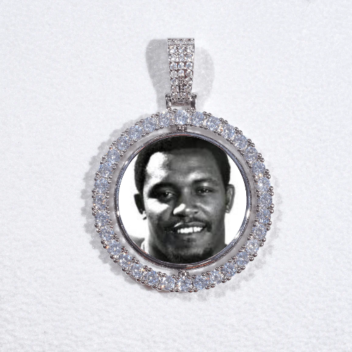 3D Spinning 2-Faced Custom Picture Pendant