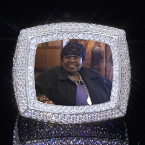 3D CUSTOM PICTURE ICED RING