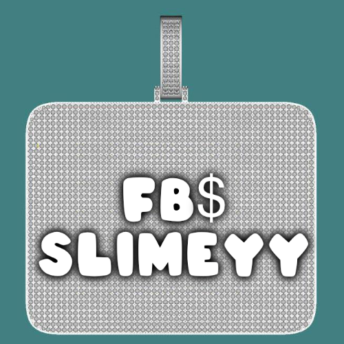 CUSTOM LETTER NECKLACE 3D BIG SQUARE