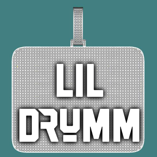 CUSTOM LETTER NECKLACE 3D BIG SQUARE