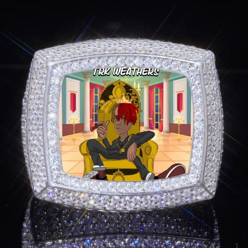 3D CUSTOM PICTURE ICED RING