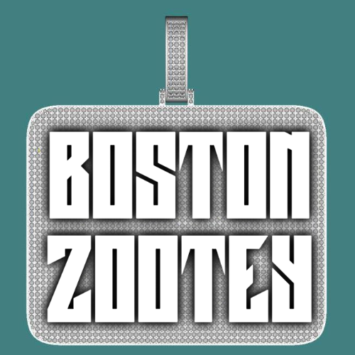 CUSTOM LETTER NECKLACE 3D BIG SQUARE