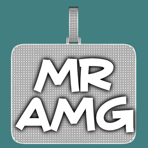 CUSTOM LETTER NECKLACE 3D BIG SQUARE