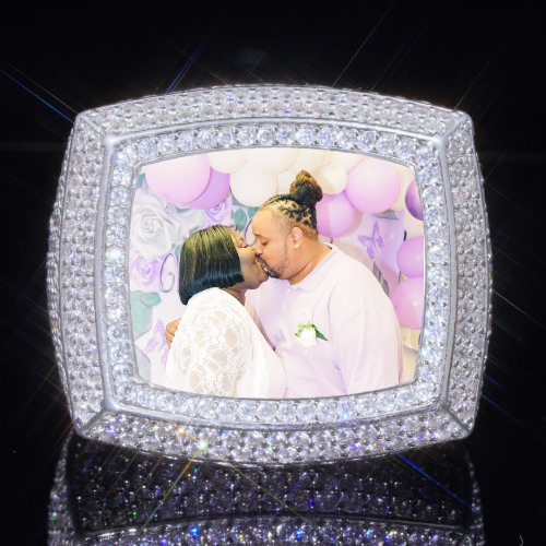 3D CUSTOM PICTURE ICED RING