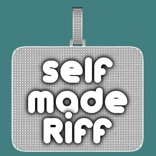 CUSTOM LETTER NECKLACE 3D BIG SQUARE