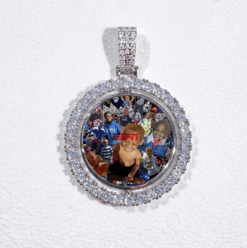 3D Spinning 2-Faced Custom Picture Pendant