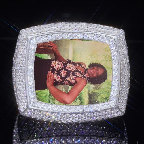 3D CUSTOM PICTURE ICED RING