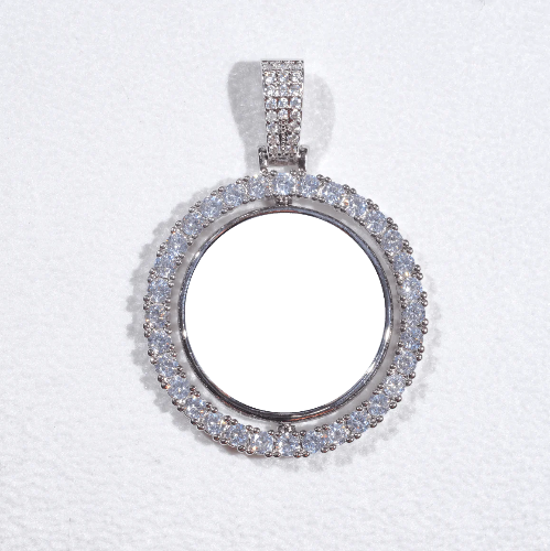 3D Spinning 2-Faced Custom Picture Pendant