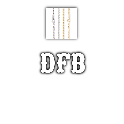 Custom Letters Freibeuter Font Necklace