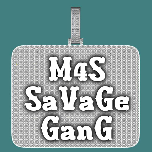 CUSTOM LETTER NECKLACE 3D BIG SQUARE
