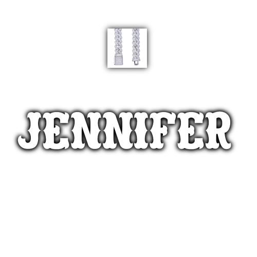 Custom Letters Freibeuter Font Necklace