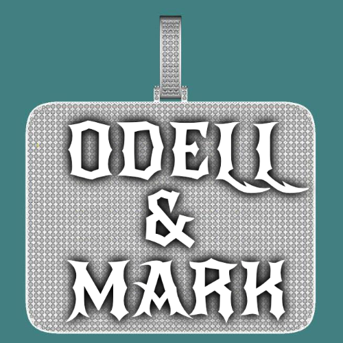 CUSTOM LETTER NECKLACE 3D BIG SQUARE