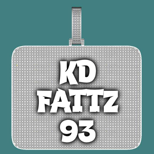 CUSTOM LETTER NECKLACE 3D BIG SQUARE