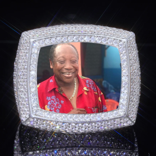 3D CUSTOM PICTURE ICED RING