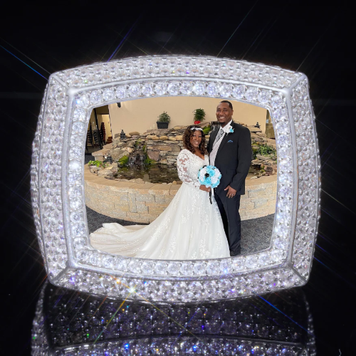 3D CUSTOM PICTURE ICED RING