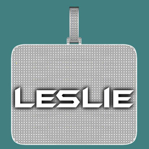 CUSTOM LETTER NECKLACE 3D BIG SQUARE