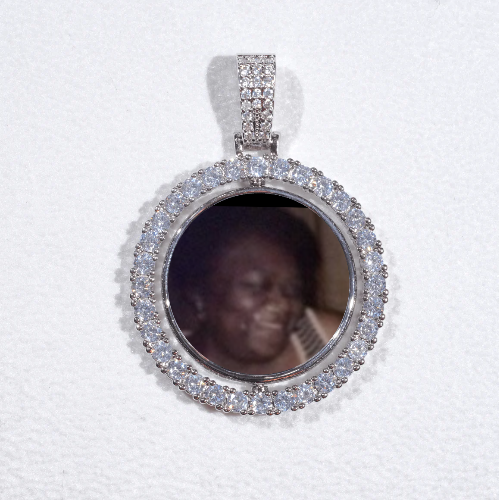 3D Spinning 2-Faced Custom Picture Pendant