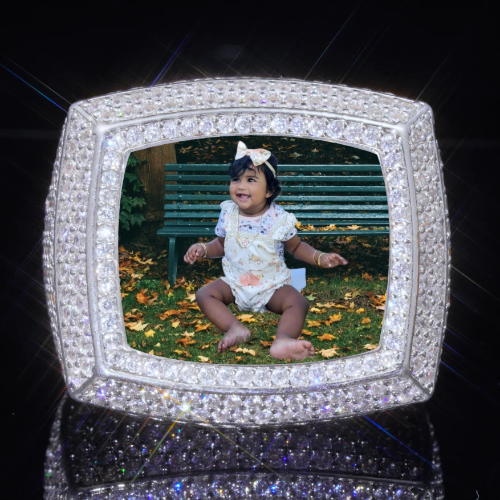 3D CUSTOM PICTURE ICED RING