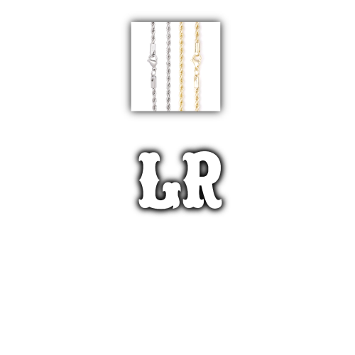Custom Letters Freibeuter Font Necklace
