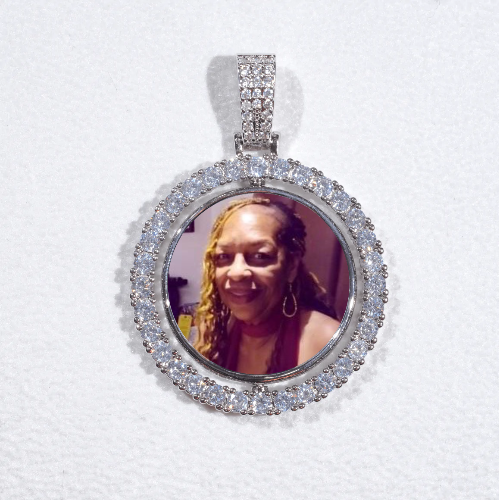 3D Spinning 2-Faced Custom Picture Pendant