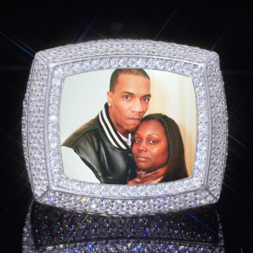 3D CUSTOM PICTURE ICED RING