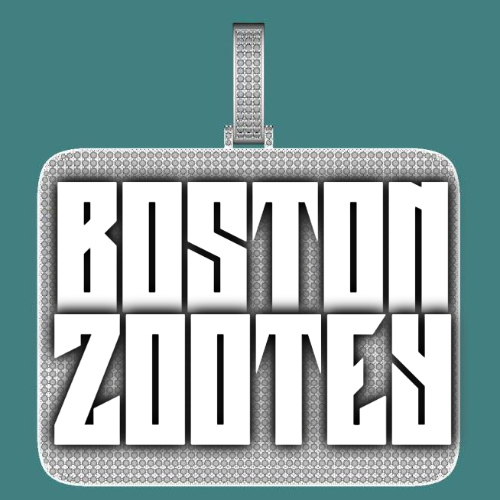 CUSTOM LETTER NECKLACE 3D BIG SQUARE